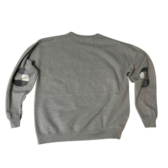 Unique Remade Love Like Jesus Holiday Christmas Gray Sweatshirt Size XL ooak - Picture 4 of 6